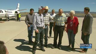 Hammonds return home following Trump pardon