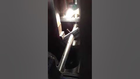 In Situ Line Boring of Engine Block.MOV