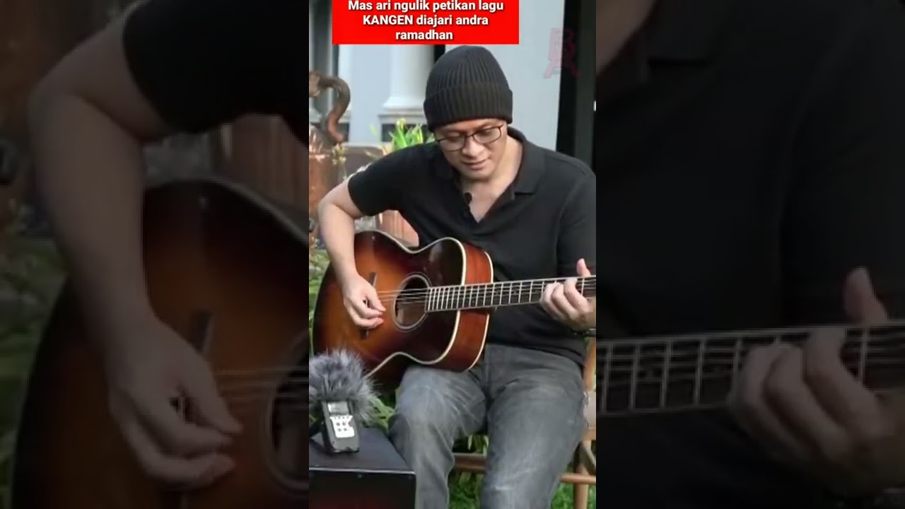 Ari lasso private gitar langsung ke andra ramadhan