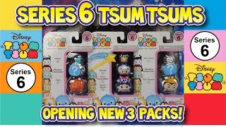New Series 6 Disney Tsum Tsums Opening, Tsparkle Surprise Limited Edition Toy Surprises