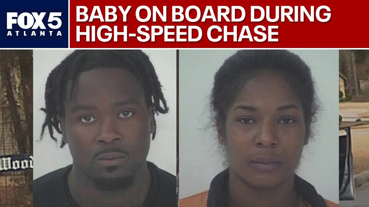 Couple takes baby along for high-speed chase | FOX 5 News - YouTube