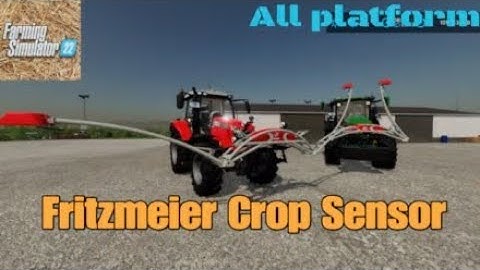 Fritzmeier Crop Sensor  / New mod for all platforms on FS22
