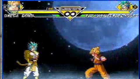Omega Goku vs Nightmare Broly