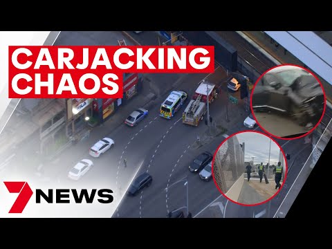 Innocent drivers caught up in carjack chaos across melbourne | 7news