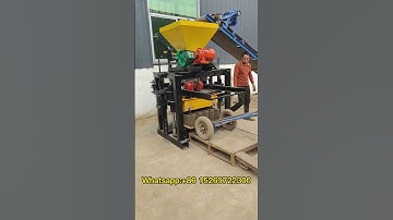 concrete brick making machine fly ash block moulding machine price for cobblestones #pavers  #block