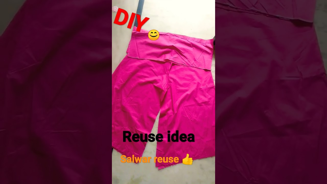 Beautiful idea from old Salwar 