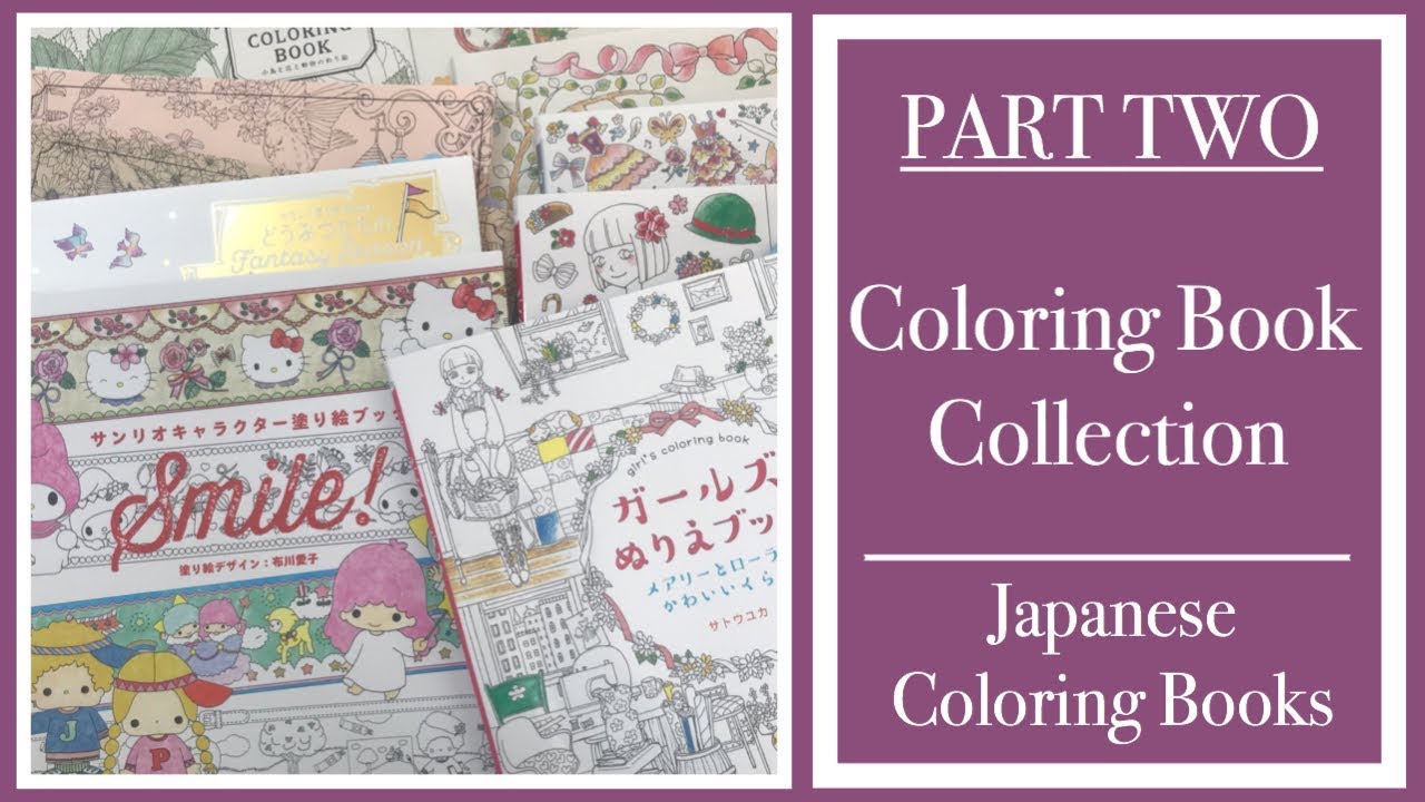 Part 3 - Coloring Book Collection - Korean, Chinese, Watercolor and  Large-sized Coloring Books 