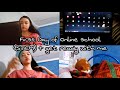 First Day of Online School (STEM) + Get ready w/ me. [ENG CC]