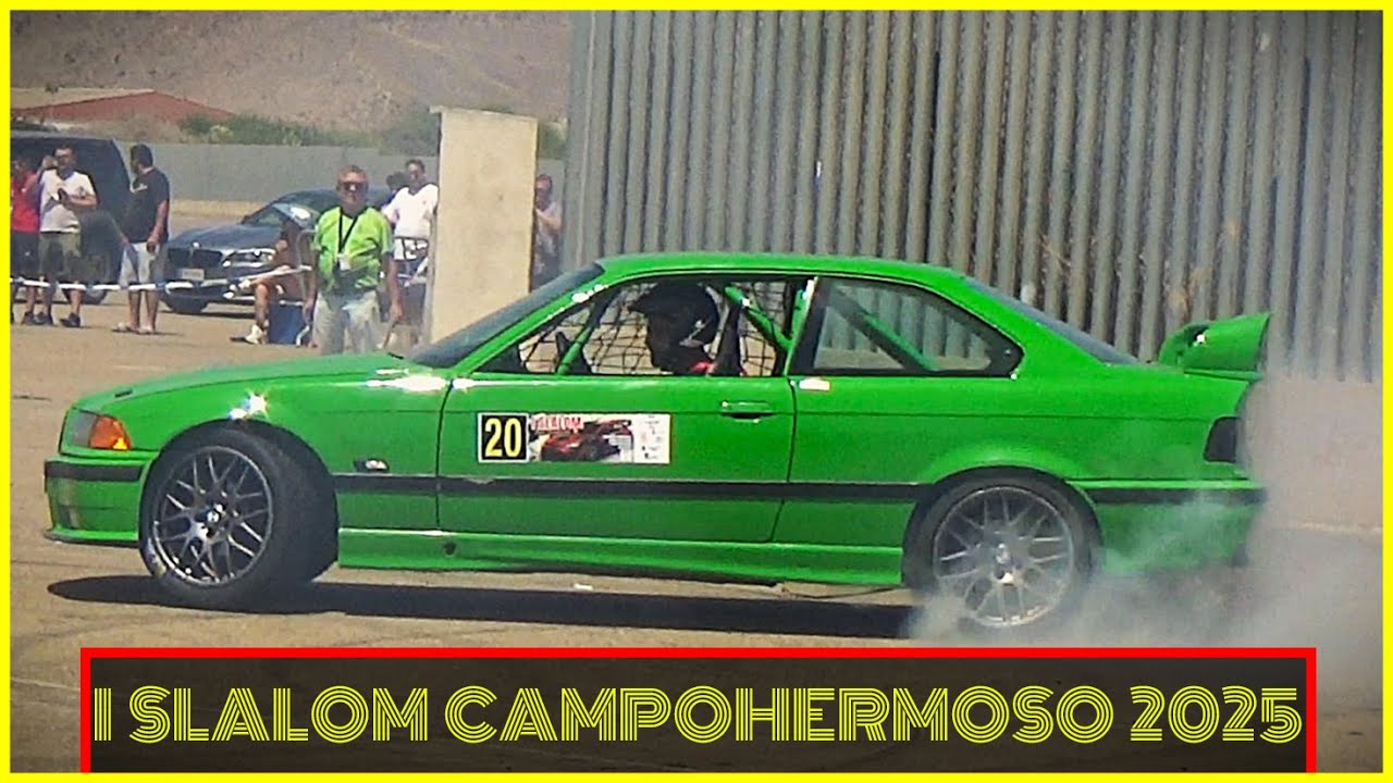 I SLALOM DE CAMPOHERMOSO 2025 // PURO DRIFT Y SHOW