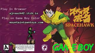 SPACEHAWK - 2D Action/Adventure platformer for the GBC screenshot 1