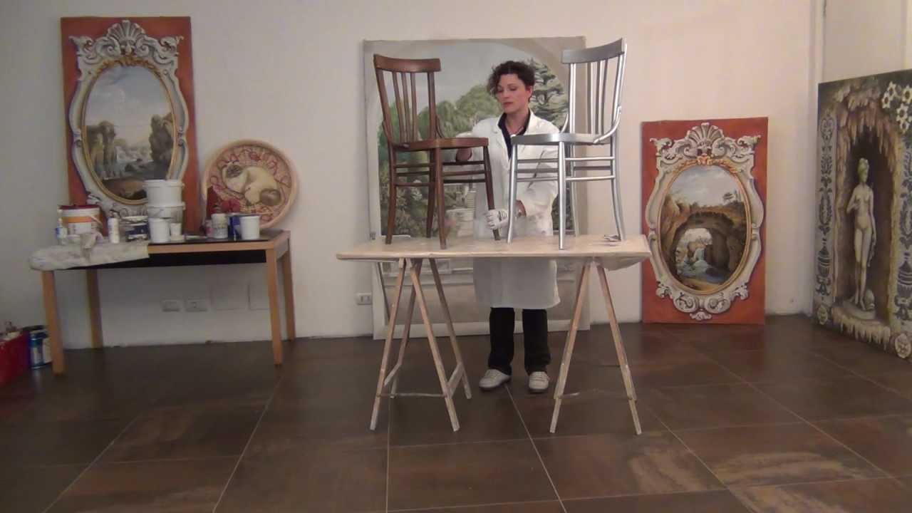 Sedia in alluminio youtube Colorare porte in ferro