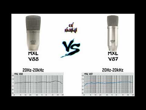 MXL V88 vs MXL V87 Studyo Mikrofon Özellik Karşılaştırma Videosu - #248