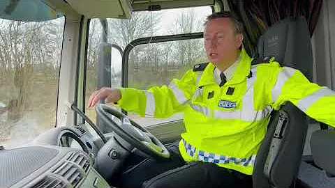 Superintendent Paul McCurry talking about HGV oper...