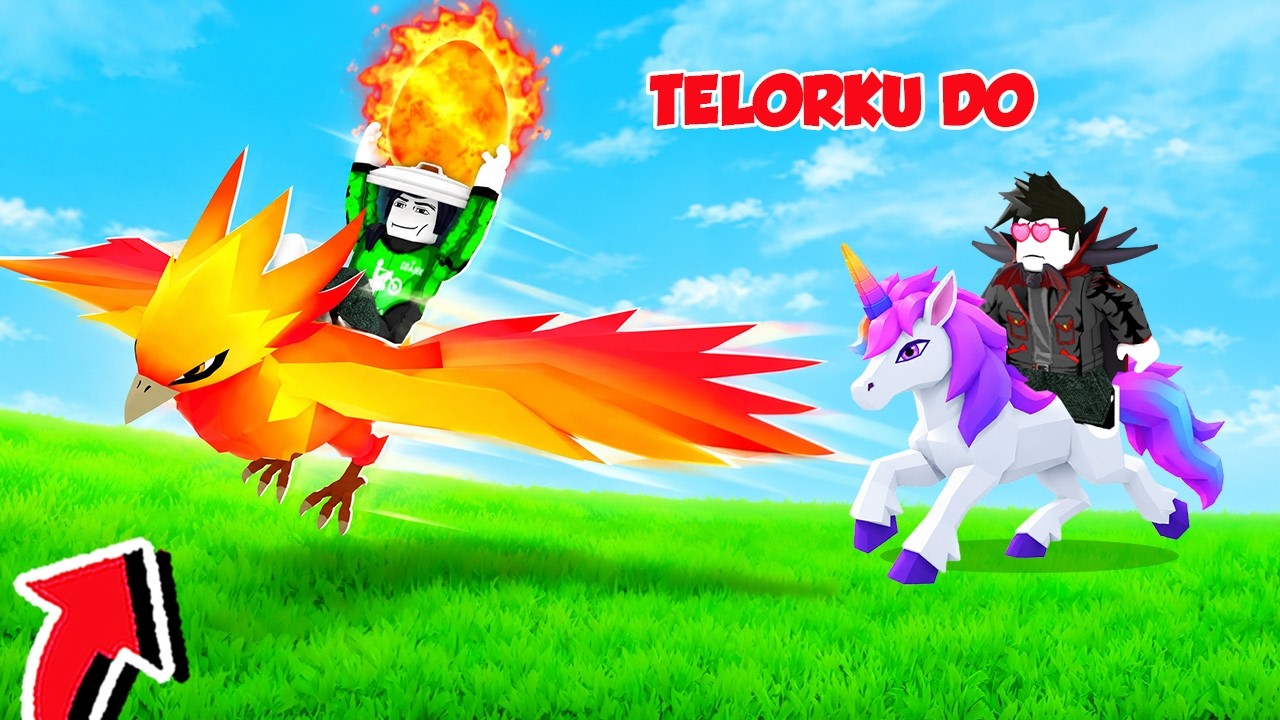 KITA REBUTAN TELUR UNTUK NAIK HEWAN PALING OP DI ROBLOX!!!