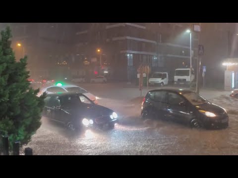 წვიმისგან დაზარალებული თბილისი და გაუმართავი სანიაღვრე სისტემები