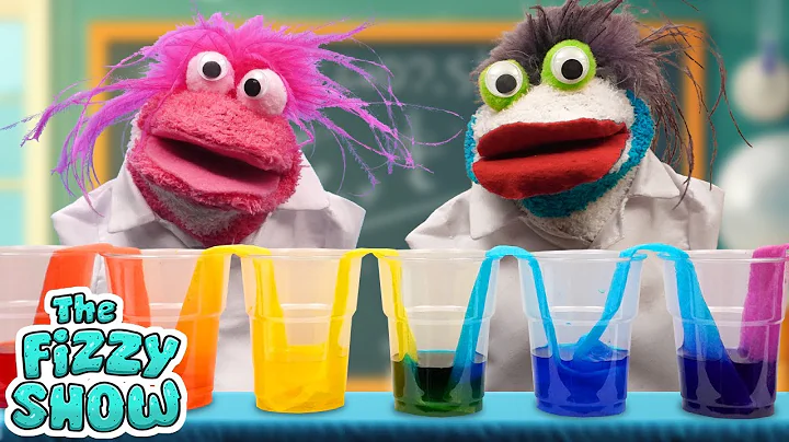 Phoebe & Fizzy Do A Rainbow Walking Water Science Experiment 💧🌈 | Fun Videos For Kids