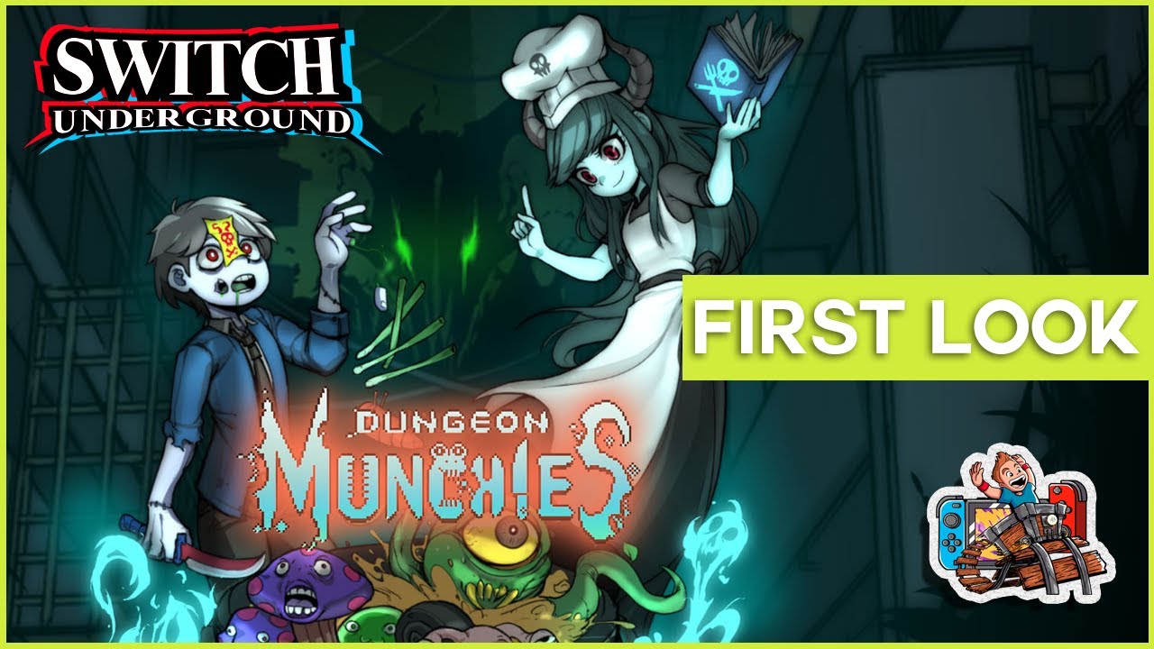 Dungeon Munchies First Look on the Nintendo Switch - YouTube