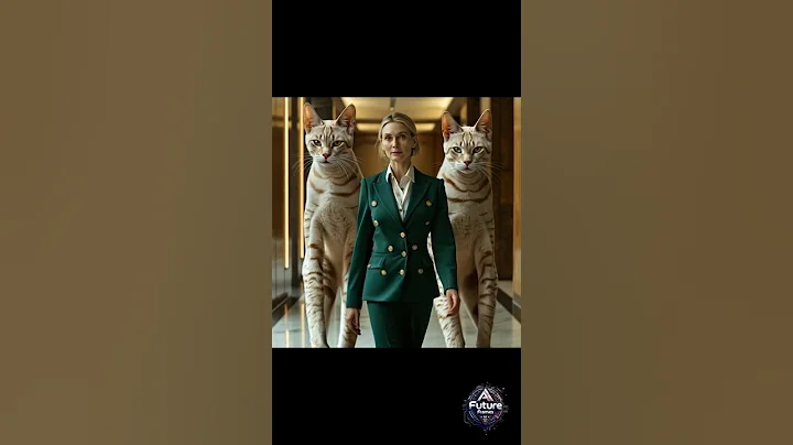 Watch the video about Charming Lady with Playful Devon Rex Cats – Elegance Meets Beauty | #shorts #trending #youtubeshorts