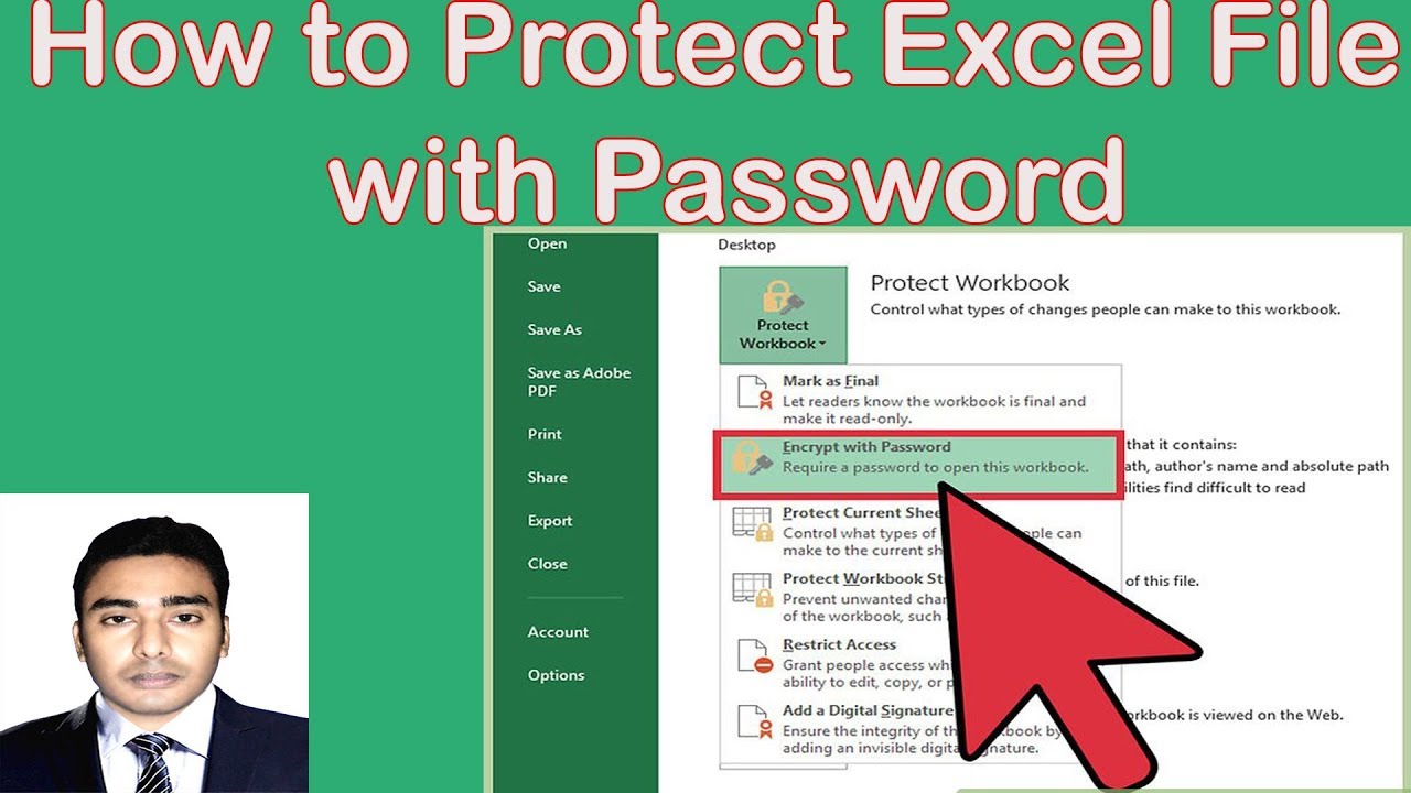 how do you password protect an excel document