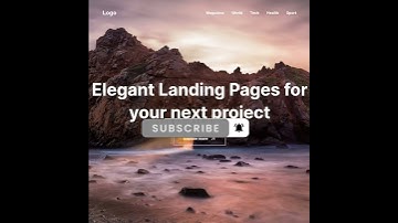 Responsive Hero Section Landing Page Using HTML CSS JavaScript | Responsive Web Design #shorts
