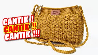 TAS RAJUT MODEL TERBARU YANG SUPER CANTIK