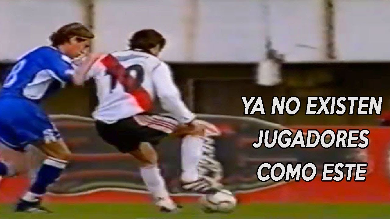 cuando Pablo Aimar la rompía  en River
