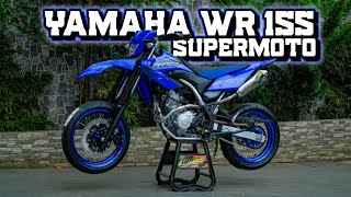 BARU DATANG DARI DEALER LANGSUNG DI MODIF‼️YAMAHA WR 155 SUPERMOTO