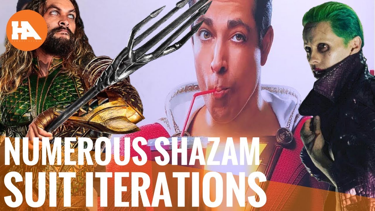 Shazam Costume Went Through Changes During Filming - Another Joker Movie? - Aquaman Trailer Update