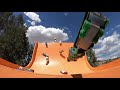 More Hot Wheels Crashes on the quarter pipe on Hot Wheels Hill