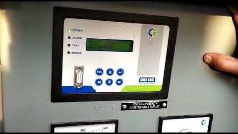 Cgi 14c over current relay