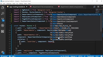 Angular 6 Tutorial   29   Child Routes
