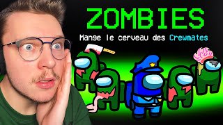 J'ai MODÉ des ZOMBIES sur Among Us ! (nouveau rôle)