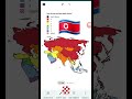 How far are you from North Korea? #northkorea #strict #asia #kimjongun #pyongyang #country #map