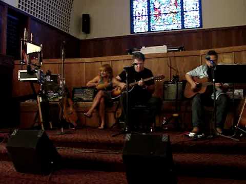 "The Blues Is A Feeling" Mark Riley at Songwriters at Blues Vespers @ Immanuel 8-16-09