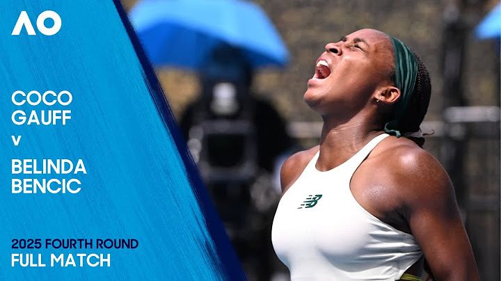 Coco Gauff v Belinda Bencic Full Match | Australian Open 2025 Fourth Round