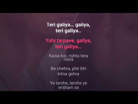 Galliyan | Karaoke