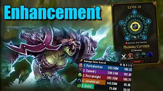 Enhancement Shaman Mythic+  Maisara Caverns +18 World of Warcraft Midnight Season 1