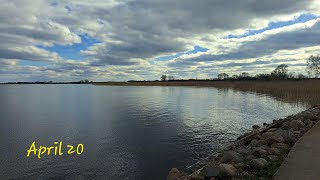 Lake Peipsi, Räpina boat harbor (Estonia). Is there any fish? 😊 No 🤥, it's cold 🌊🥶😊