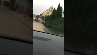 Wangen Göppingen Überschwemmung - Unwetter 11.06.2018