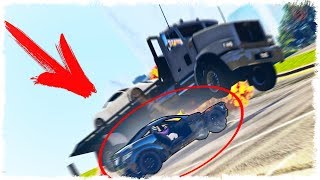 СМЕРТЕЛЬНАЯ ПОГОНЯ ЗА ГРУЗОВИКОМ В GTA ONLINE!!!