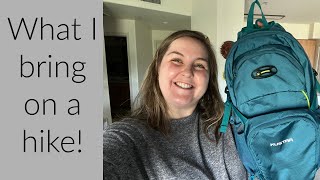 WHAT I BRING ON A HIKE! | The Diabetic Cactus