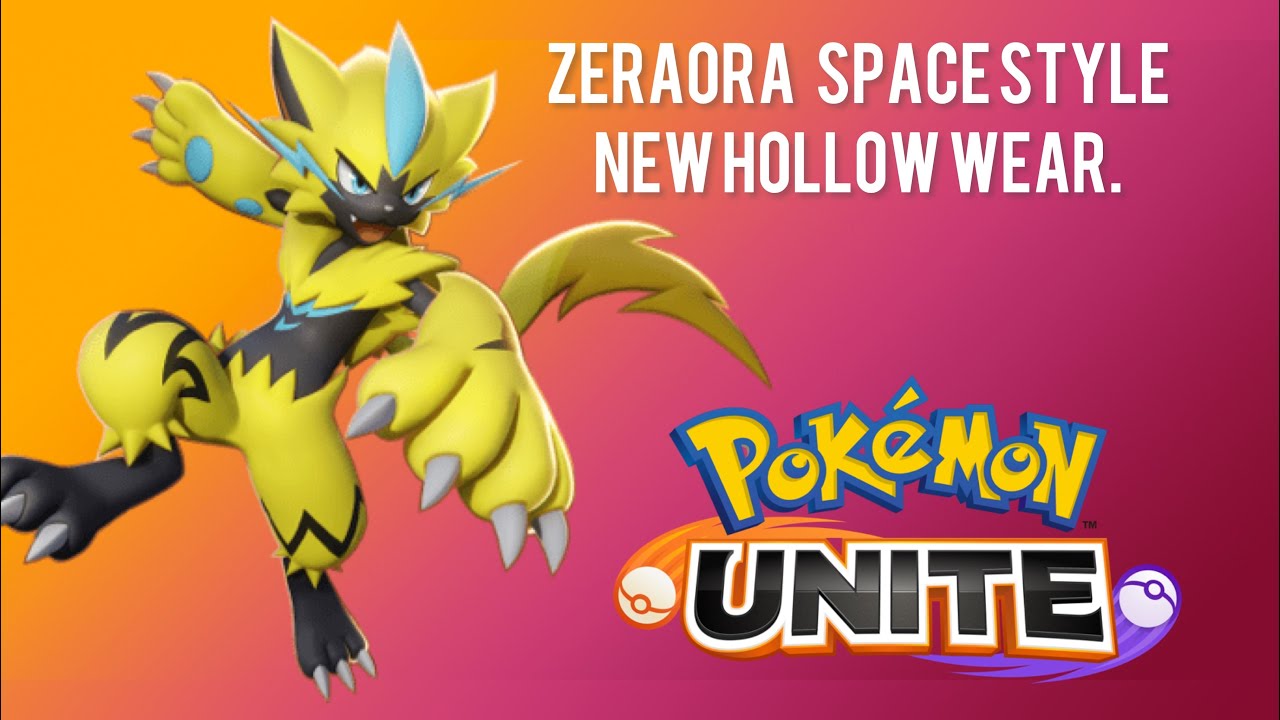 Zeraora Space Style New Hollow wear!!