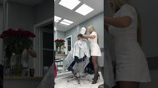 Male Haircut by Hot Hairdresser