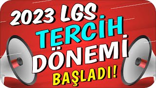 LGS’de Doğru Tercih Nasıl Yapılır❓ BİLMEN GEREKEN TERCİH AŞAMALARI❗ #LGS2023