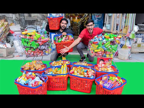 Buying All Biscuits From a Super Market |