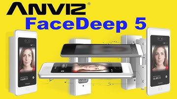 Anviz Facedeep 5 Face Recognition Access Control System | Face Recognition Time Attendance