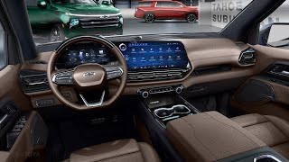 Refreshed 2024 Chevrolet Tahoe - INTERIOR Facelift Preview