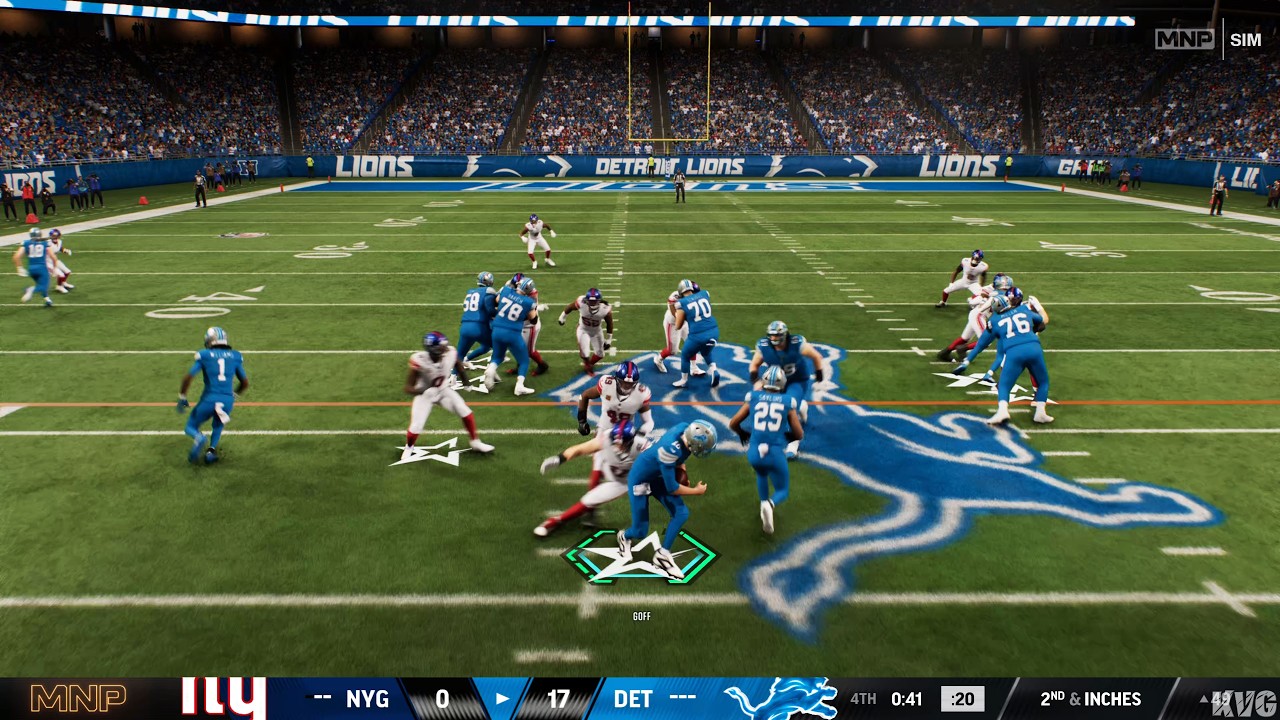 Madden NFL 27 - New York Giants vs Detroit Lions - Gameplay (PS5 UHD) [4K60FPS]