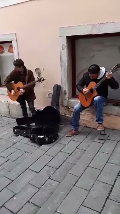 Heart of gold - Street musicians in Koper