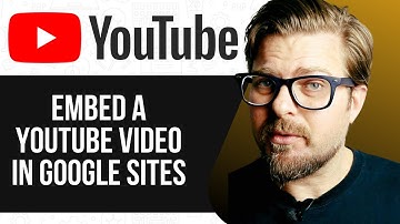 How To Embed A YouTube Video in Google Sites - 2025